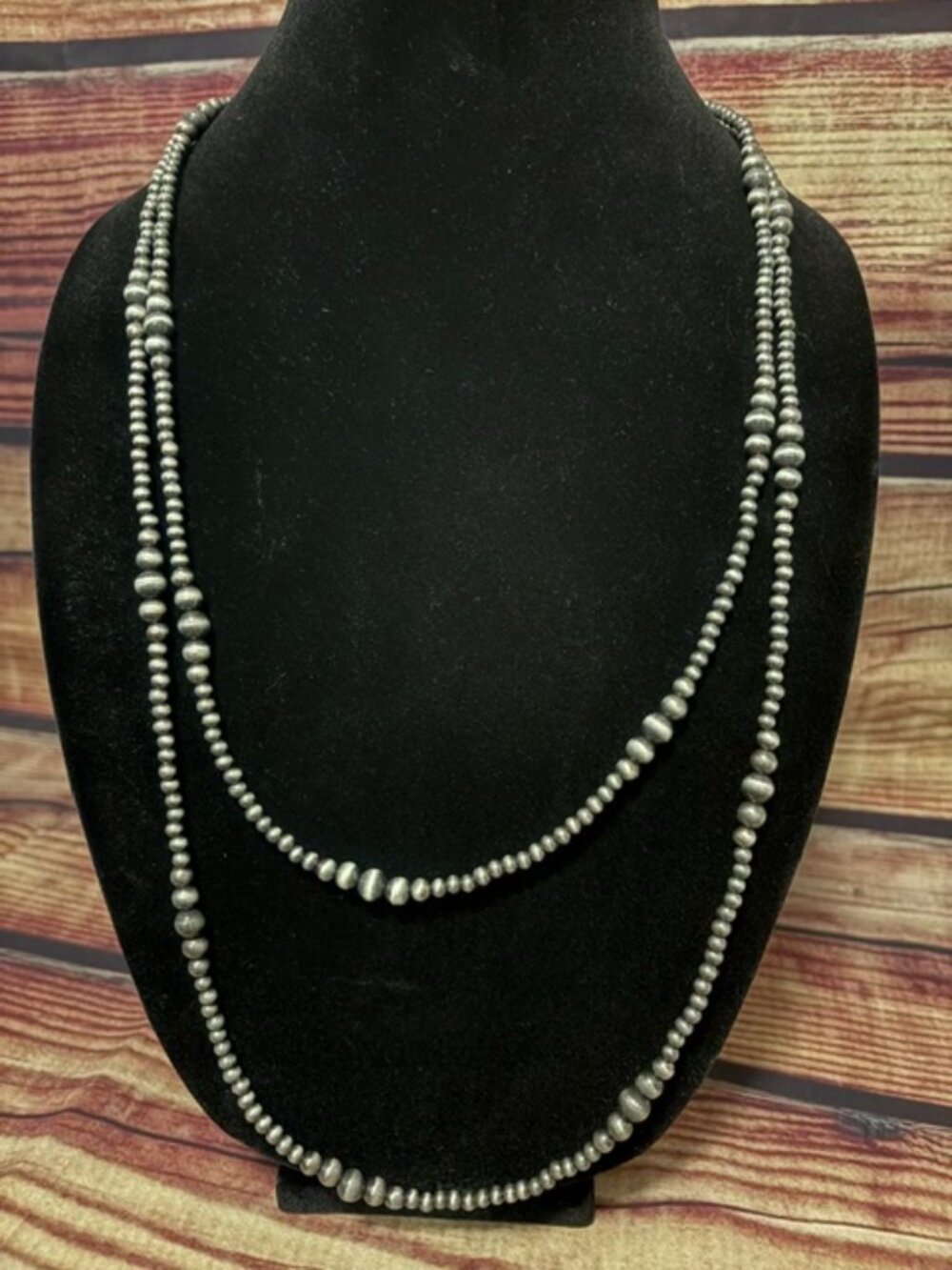 Lunar Deer Western Navajo Pearl Style Layered Necklace NWT